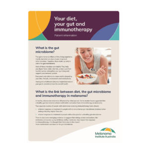 Your diet, your gut and immunotherapy (Download only)