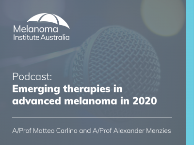 Emerging therapies in advanced melanoma in 2020 | 55 min