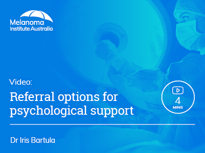 Referral options for psychological support | 4 min