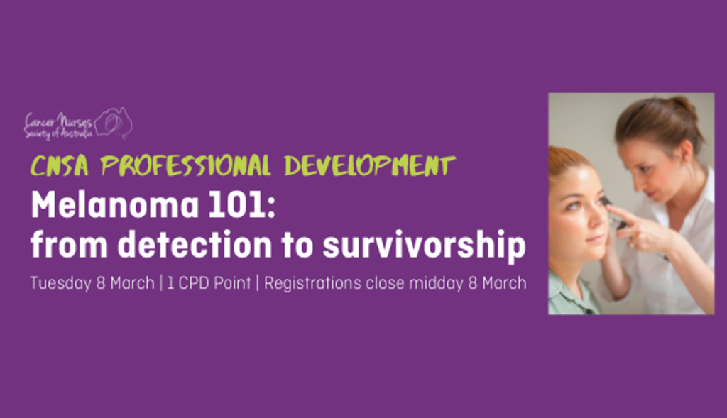 Melanoma 101: from detection to survivorship – Melanoma Education Portal