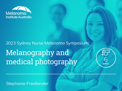 Melanography and medical photography | 6 min