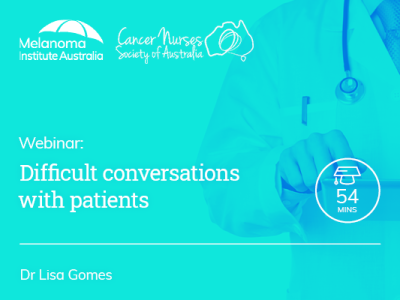 Difficult conversations with patients | 54 mins