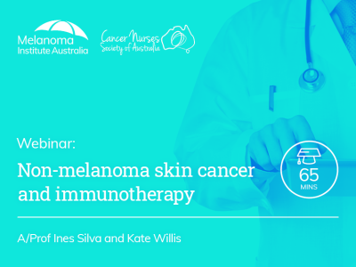 Non-melanoma skin cancer and immunotherapy | 65 min