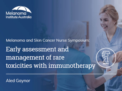 Early assessment and management of rare toxicities with immunotherapy | 21 mins