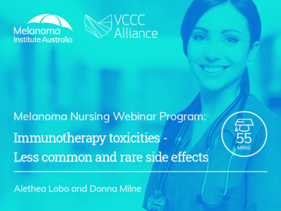 Immunotherapy toxicities – Less common and rare side effects | 55 mins