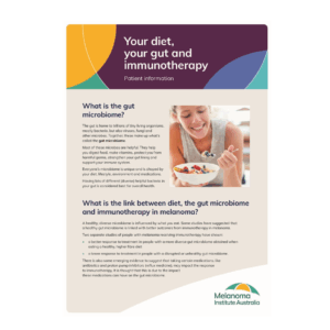 Your diet, your gut and immunotherapy (Download only)