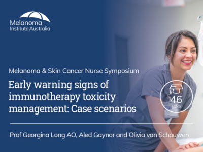 Early warning signs of immunotherapy toxicity management: Case scenarios | 46 mins