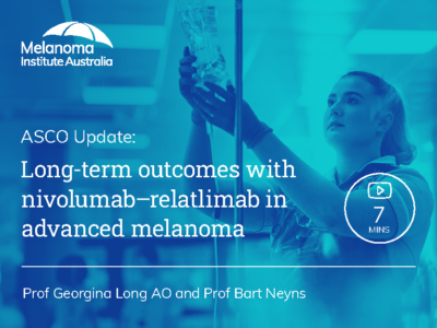 ASCO update: Long-term outcomes with nivolumab–relatlimab in advanced melanoma | 7 min